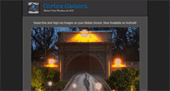 Desktop Screenshot of cortexcamera.com
