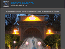 Tablet Screenshot of cortexcamera.com